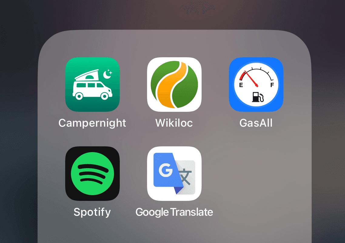 5 unverzichtbare Apps für das Vanlife