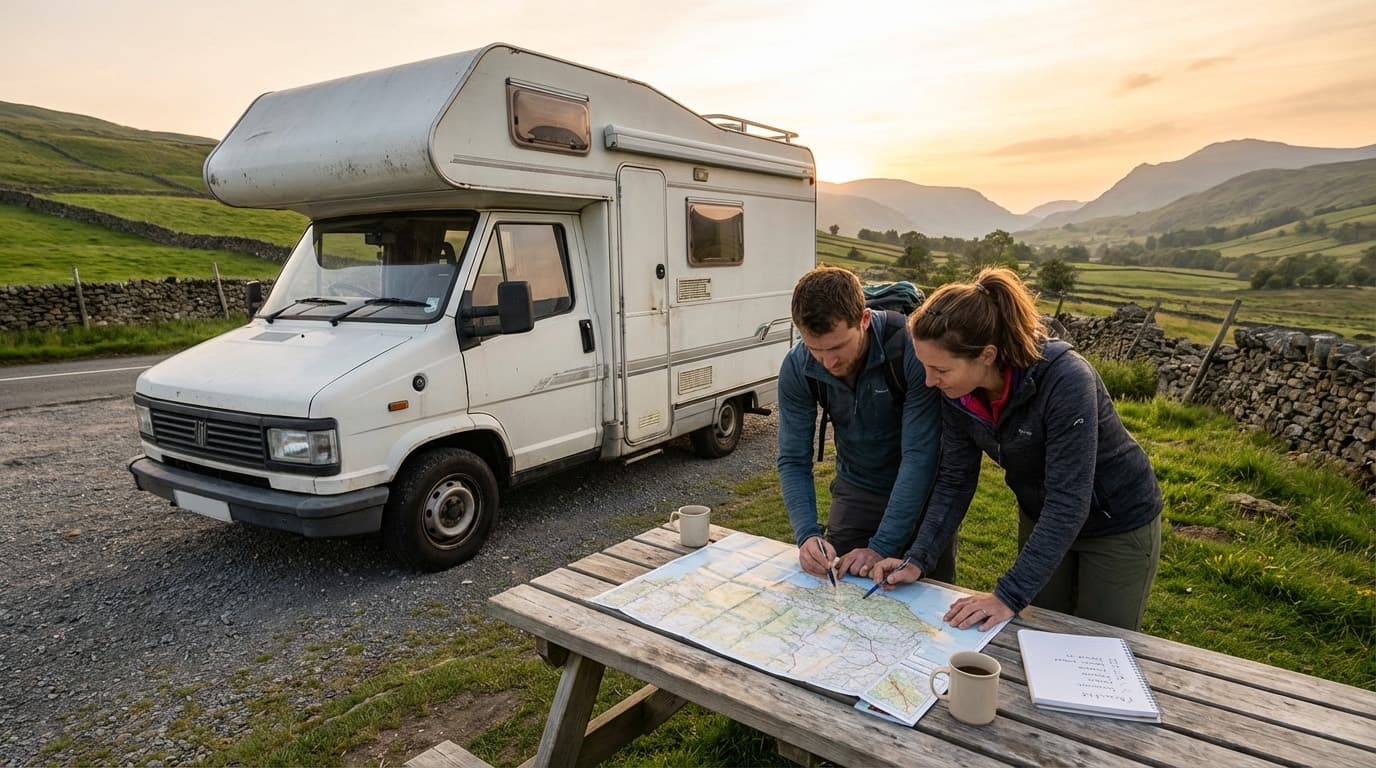 First Campervan Trip, the Complete Beginner Guide