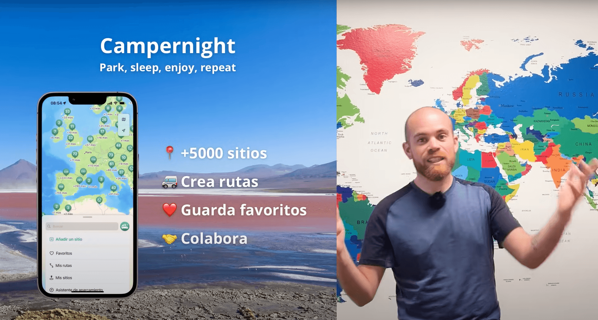 Gonzaventuras + Campernight = 💚