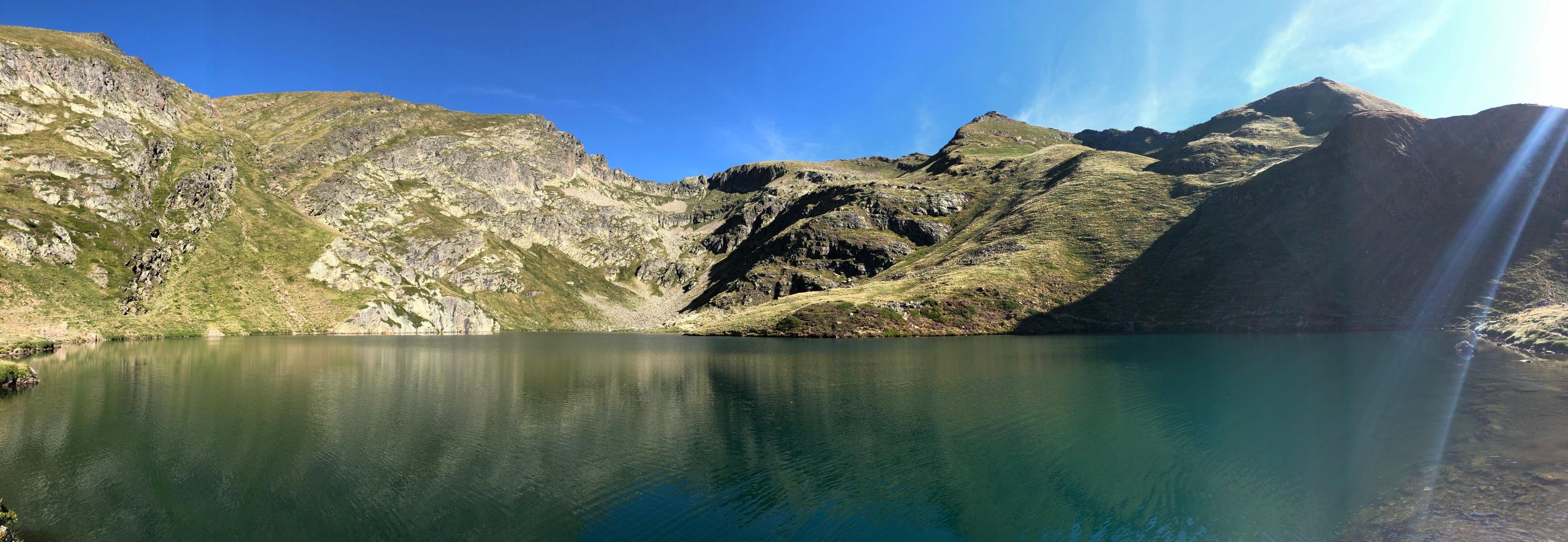 Mountain lake in Andorra